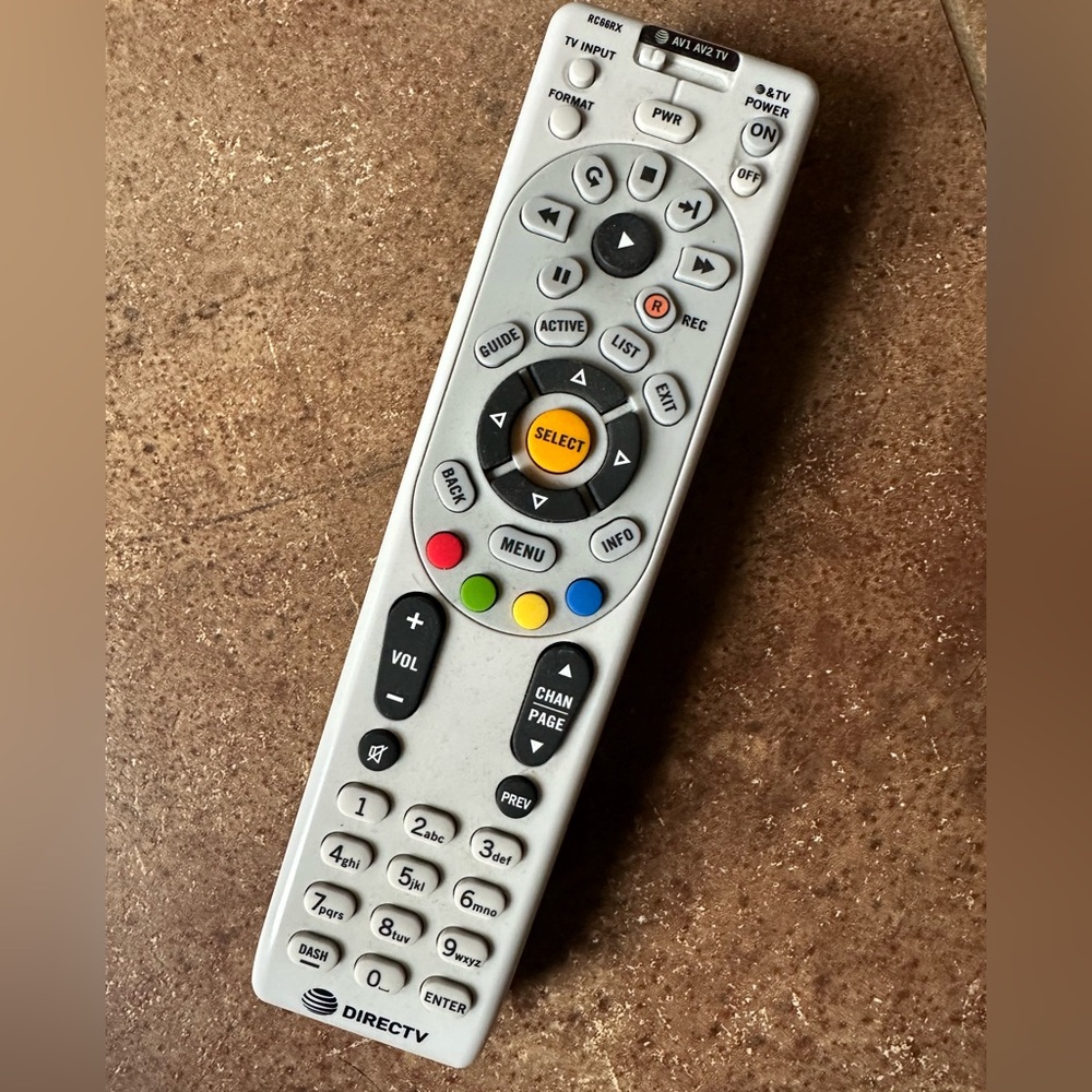 Direct TV remote control